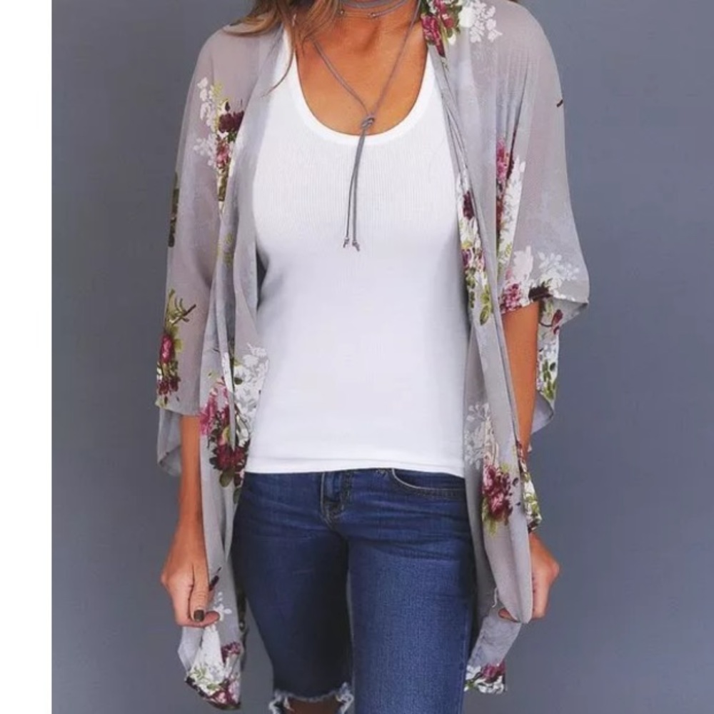 Floral Loose Kimono **BohoStyle ***